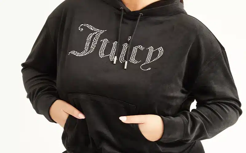 black hoodie